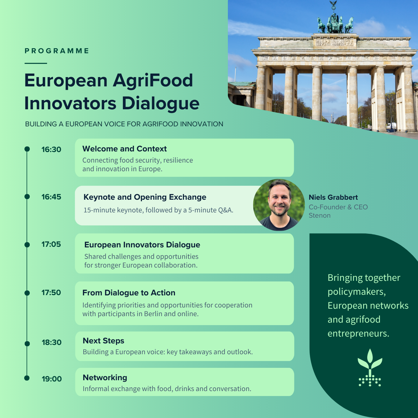 European AgriFood Innovators Dialogue Programme